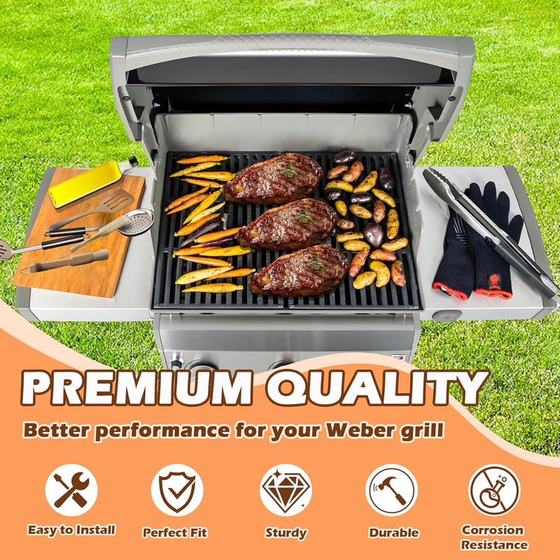 MOASKER 7642 Grill Igniter Kit for Weber Spirit 210/310 Grill Starter Button Replacement Parts, 67053 Igniter Kit for Weber Spirit E-210 S-210 E-310 SP-310 with Up Front Controls (2013 and Newer) - Image 5